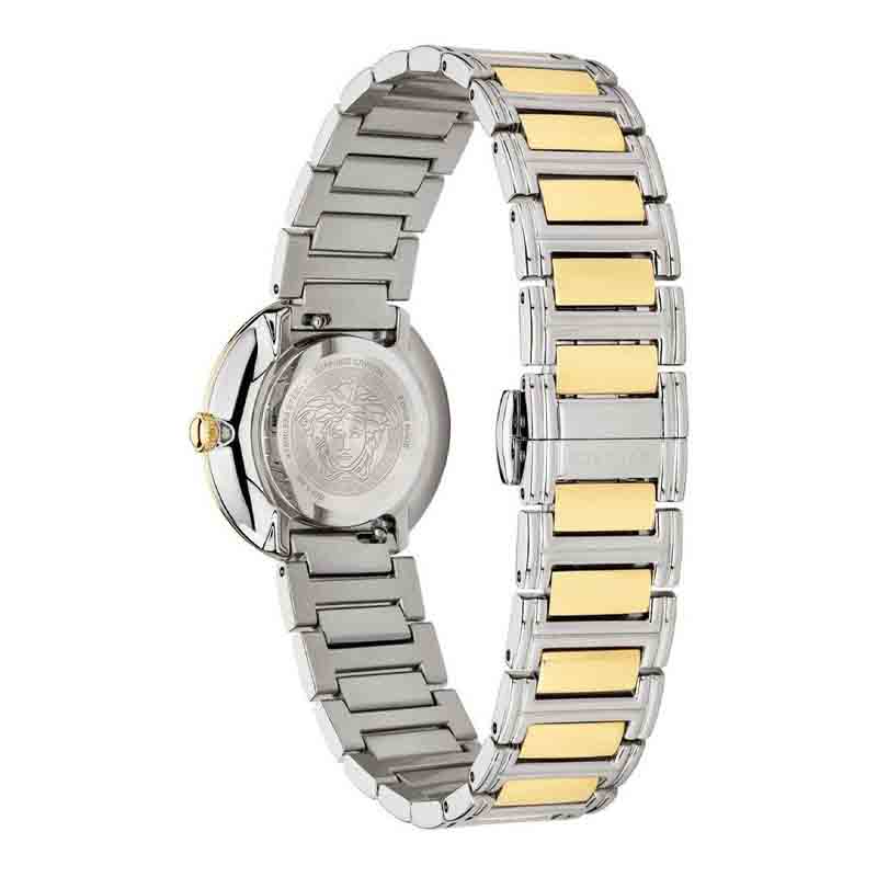  Shop Authentic Versace Virtus Quartz Green Dial Two Tone Steel Strap Watch For Women - VET300821 - Luxxuri