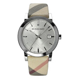  Shop Authentic Burberry The City White Dial Brown Leather Strap Watch for Women - BU9113 - Luxxuri
