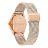  Shop Authentic Calvin Klein Minimal Black Dial Rose Gold Mesh Bracelet Watch for Men - K3M22621 - Luxxuri