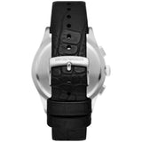  Shop Authentic Emporio Armani Paolo Chronograph Black Dial Black Leather Strap Watch For Men - AR11530 - Luxxuri
