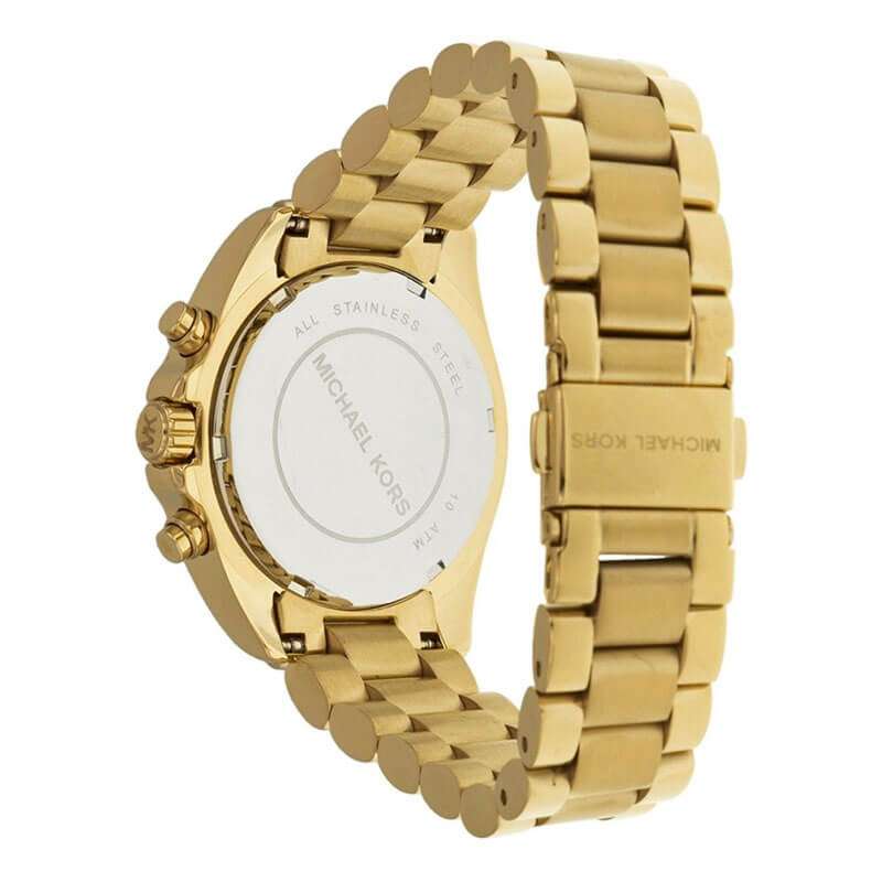  Shop Authentic Michael Kors Lexington Quartz Gold Dial Gold Steel Strap Watch For Women - MK6267 - Luxxuri