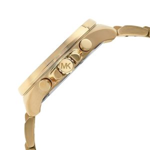  Shop Authentic Michael Kors Brecken Chronograph Gold Dial Gold Steel Strap Watch For Men - MK8934 - Luxxuri