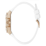  Shop Authentic Guess Venus Diamonds White Dial White Rubber Strap Watch for Women - GW0118L4 - Luxxuri