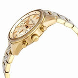 Shop Authentic Michael Kors Ritz Chronograph Gold Dial Gold Steel Strap Watch For Women - MK6484 - Luxxuri