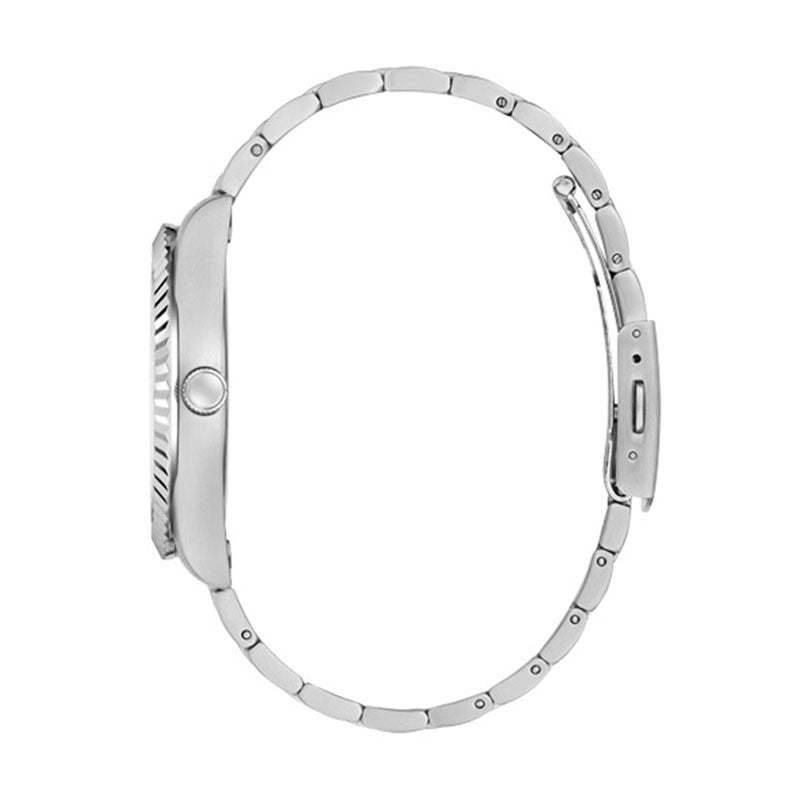  Shop Authentic Guess Connoisseur Turquoise Dial Silver Steel Strap Watch for Men - GW0265G11 - Luxxuri