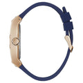 Guess Phoenix Blue Dial Brown Leather Strap Watch for Men - GW0386G2