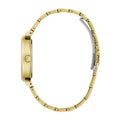  Shop Authentic Guess Rumour Quartz Gold Dial Gold Steel Strap Watch For Women - GW0613L2 - Luxxuri