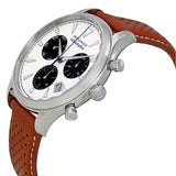  Shop Authentic Movado Heritage Calendoplan Chronograph White Dial Brown Leather Strap Watch for Men - 3650008 - Luxxuri