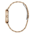  Shop Authentic Guess Rumour Quartz Rose Gold Dial Rose Gold Steel Strap Watch For Women - GW0613L3 - Luxxuri