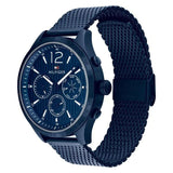  Shop Authentic Tommy Hilfiger Gavin Chronograph Blue Dial Blue Mesh Bracelet Watch for Men - 1791471 - Luxxuri