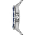 Michael Kors Everest Quartz Blue Dial Silver Mesh Bracelet Watch For Men - MK9082