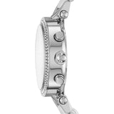  Shop Authentic Michael Kors Parker Chronograph Silver Dial Silver Steel Strap Watch For Women - MK6354 - Luxxuri