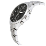  Shop Authentic Tissot T Classic Chrono XL Black Dial Silver Steel Strap Watch For Men - T116.617.11.057.01 - Luxxuri