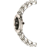  Shop Authentic Versace V-Flare Quartz Black Dial Silver Steel Strap Watch for Women - VEBN00618 - Luxxuri