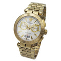  Shop Authentic Versace V Racer Chronograph White Dial Gold Steel Strap Watch for Men - VBR060017 - Luxxuri