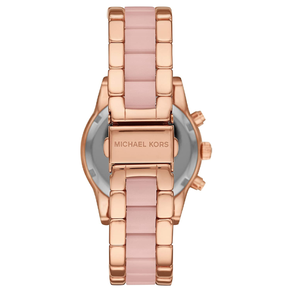  Shop Authentic Michael Kors Ritz Chronograph Mother of Pearl White Dial Two Tone Steel Strap Watch For Women - MK6769 - Luxxuri