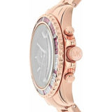  Shop Authentic Michael Kors Everest Chronograph Black Dial Rose Gold Steel Strap Watch for Women - MK6972 - Luxxuri