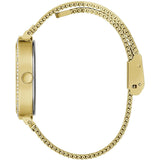  Shop Authentic Guess Tapestry Diamonds Gold Dial Gold Mesh Bracelet Watch for Women - GW0354L2 - Luxxuri