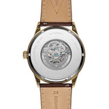  Shop Authentic Fossil Flynn Twist Mechanical White Dial Brown Leather Strap Watch for Men - BQ2218 - Luxxuri