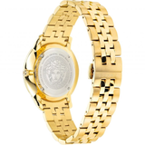  Shop Authentic Versace Audrey Quartz Grey Dial Gold Steel Strap Watch for Women - VELR00719 - Luxxuri