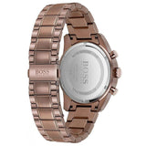  Shop Authentic Hugo Boss Skymaster Blue Dial Brown Steel Strap Watch for Men - 1513788 - Luxxuri