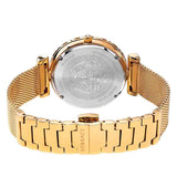  Shop Authentic Versace Palazzo Empire Greca White Dial Gold Mesh Bracelet Watch for Women - VEDV00619 - Luxxuri