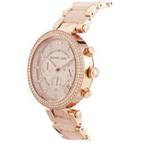  Shop Authentic Michael Kors Parker Pink Dial Two Tone Steel Strap Watch for Women - MK5896 - Luxxuri