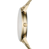  Shop Authentic Armani Exchange Lola Analog Gold Dial Gold Mesh Strap Watch For Women - AX5536 - Luxxuri