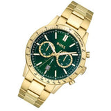 Shop Authentic Hugo Boss Allure Chronograph Green Dial Gold Steel Strap Watch for Men - 1513923 - Luxxuri