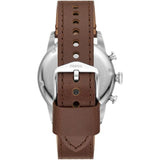  Shop Authentic Fossil Neutra Chronograph Grey Dial Brown Leather Strap Watch for Men - FS5512 - Luxxuri