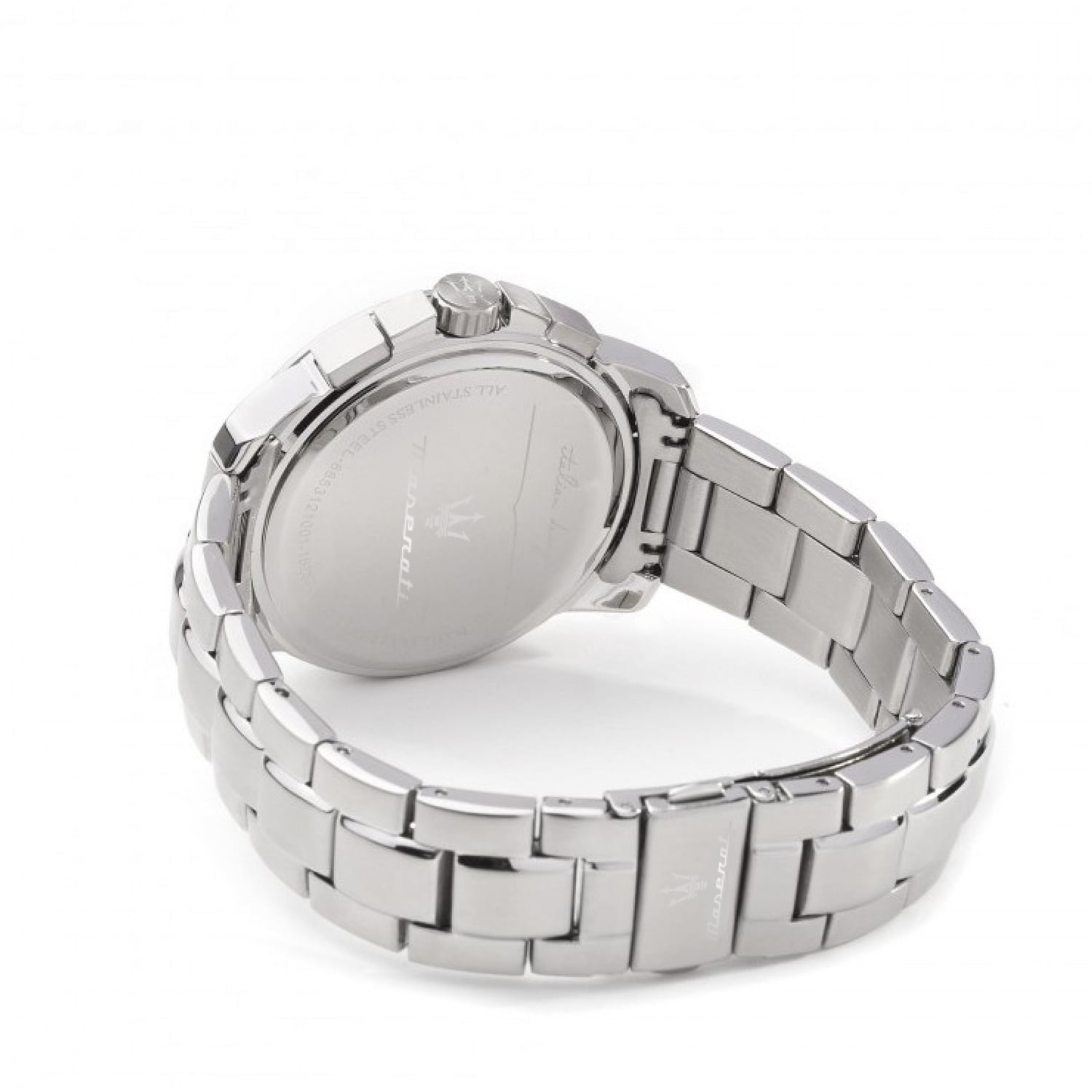  Shop Authentic Maserati Successo Chronograph Black Dial Silver Steel Strap Watch For Men - R8873621001 - Luxxuri