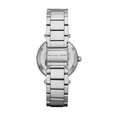  Shop Authentic Michael Kors Parker Silver Dial Silver Steel Strap Watch for Women - MK5615 - Luxxuri