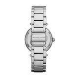  Shop Authentic Michael Kors Parker Silver Dial Silver Steel Strap Watch for Women - MK5615 - Luxxuri