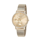  Shop Authentic Hugo Boss Infinity Gold Dial Gold Mesh Bracelet Watch for Women - 1502520 - Luxxuri