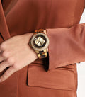  Shop Authentic Michael Kors Camille Chronograph Brown Dial Two Tone Steel Strap Watch For Women - MK7269 - Luxxuri