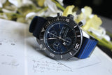  Shop Authentic Breitling Superocean Heritage Chronograph 44 Outerknown Blue Dial Blue NATO Strap Watch for Men - M133132A1C1W1 - Luxxuri