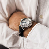  Shop Authentic Tissot Carson Premium Silver Dial Black Leather Strap Watch For Men - T122.410.16.033.00 - Luxxuri