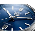  Shop Authentic Tag Heuer Carrera Date Blue Dial Blue Leather Strap Watch for Men - WBN2112.FC6504 - Luxxuri