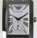  Shop Authentic Emporio Armani Classic White Dial Silver Steel Strap Watch For Men - AR0145 - Luxxuri