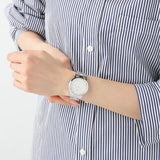  Shop Authentic Daniel Wellington Iconic Link White Dial Silver Steel Strap Watch for Women - DW00100203 - Luxxuri