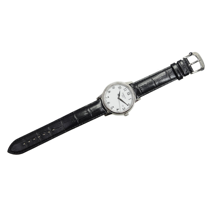  Shop Authentic Tissot T Classic Carson Steel Quartz Watch For Men - T085.410.16.012.00 - Luxxuri