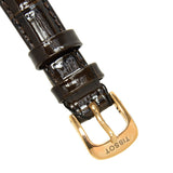  Shop Authentic Tissot Carson Automatic White Dial Brown Leather Strap Watch For Women - T085.207.36.011.00 - Luxxuri