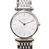  Shop Authentic Longines La Grande Classique De Longines Silver Dial Silver Mesh Bracelet Watch for Women - L4.209.4.72.6 - Luxxuri