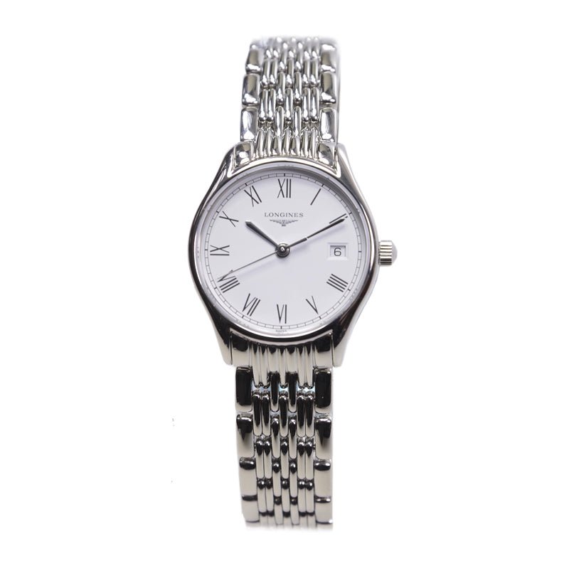 Longines Lyre White Dial Silver Stainless Steel Watch for Women - L4.259.4.11.6