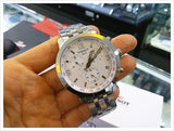  Shop Authentic Tissot PRC 200 Chronograph White Dial Silver Steel Strap Watch For Men - T055.417.11.017.00 - Luxxuri