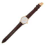  Shop Authentic Mido Baroncelli III Automatic White Dial Brown Leather Strap Watch For Women - M7600.3.26.8 - Luxxuri