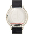  Shop Authentic Calvin Klein Skirt Black Dial Black Leather Strap Watch for Women  - K2U231C1 - Luxxuri