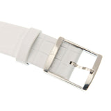  Shop Authentic Calvin Klein Window White Dial White Leather Strap Watch for Women - K2M23120 - Luxxuri
