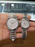  Shop Authentic Gucci G Timeless Silver Dial Silver Steel Strap Watch For Women - YA126551 - Luxxuri