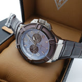  Shop Authentic Guess Rigor Analogue Quartz Blue Dial Brown Leather Strap Watch For Men - W0040G10 - Luxxuri
